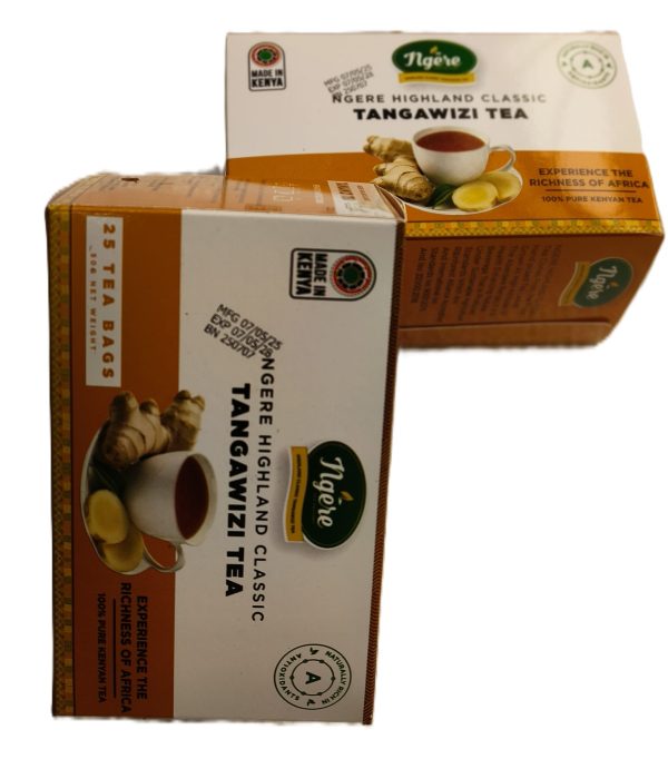 Ngere Tangawizi Tea Bags – 25pcs - Image 2
