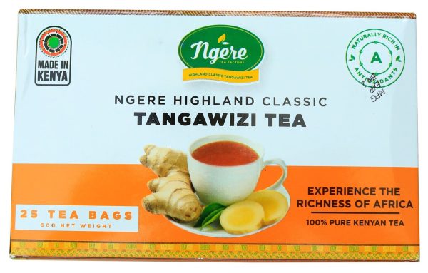 Ngere Tangawizi Tea Bags – 25pcs