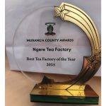 Best Tea Factory 2025 at the Murang’a County Awards